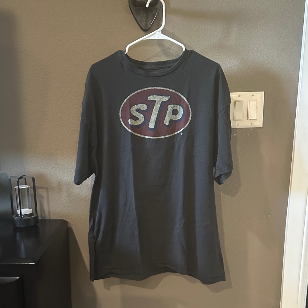 STP Logo T-Shirt in Black